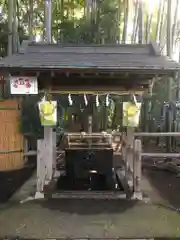 喜多見氷川神社の手水