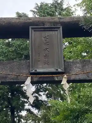 塩船観音寺の鳥居