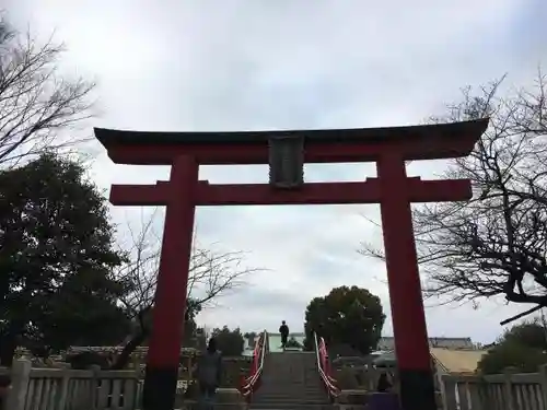 亀戸天神社の鳥居