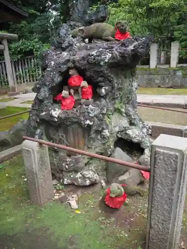 根津神社の狛犬