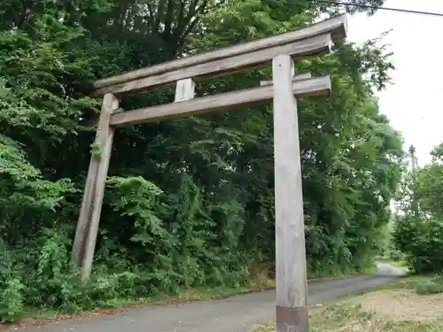 胎安神社の鳥居