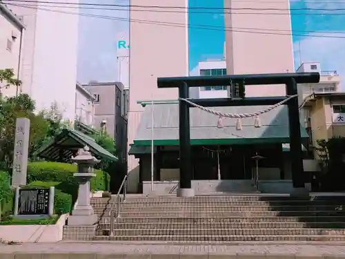 城岡神社の鳥居