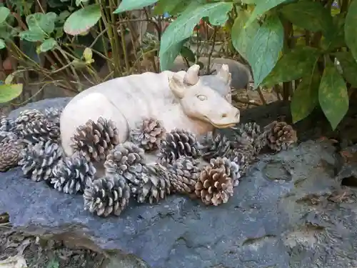 水鏡天満宮の狛犬