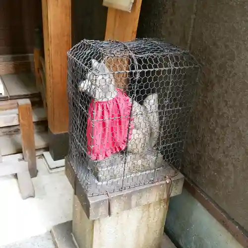 竹森神社の狛犬