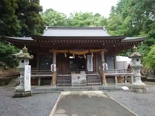 中氷川神社の本殿