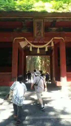 戸隠神社奥社の山門・神門