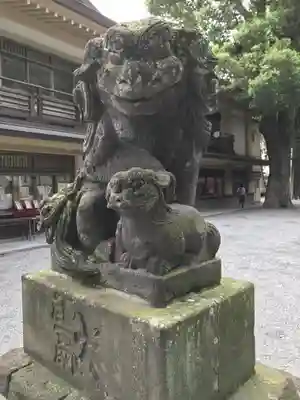 谷保天満宮の狛犬