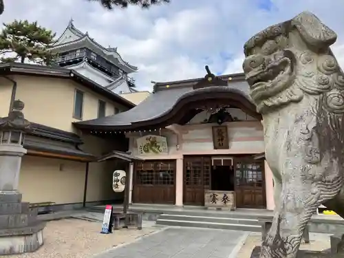 龍城神社の狛犬