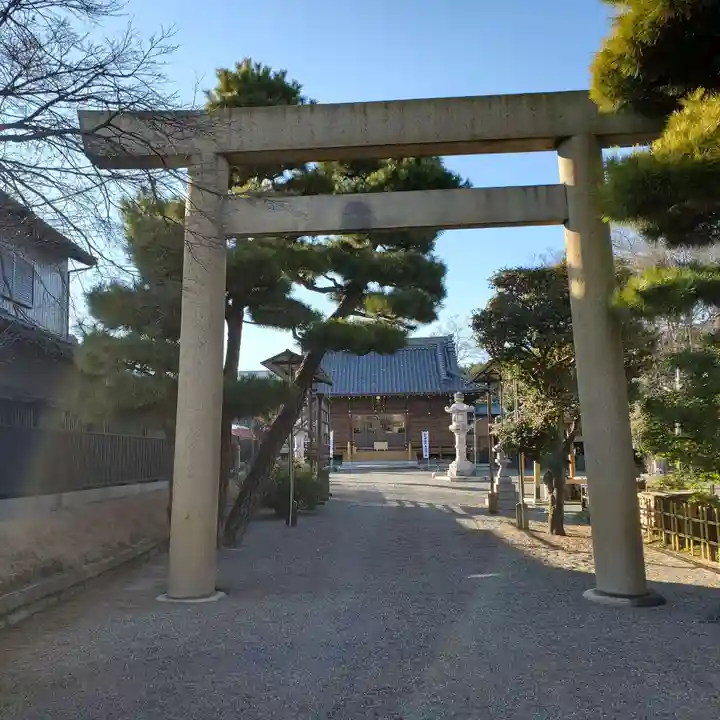 城南神社の鳥居