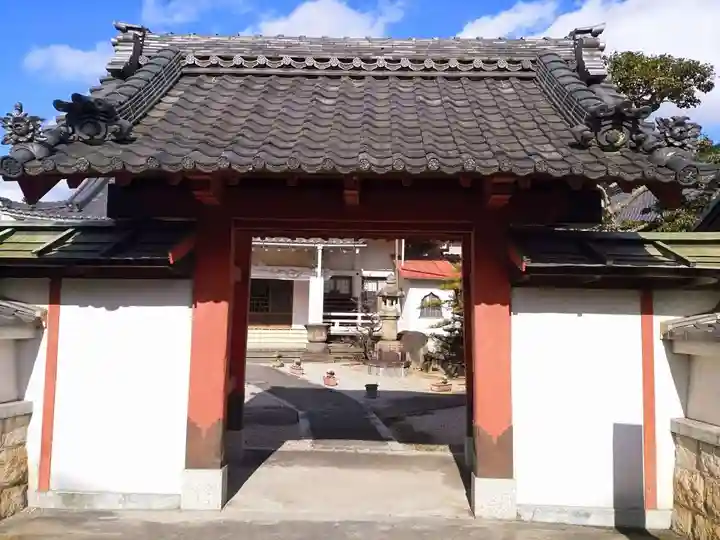桃林山 清凉寺の山門・神門