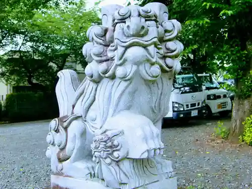 七郷神社の狛犬