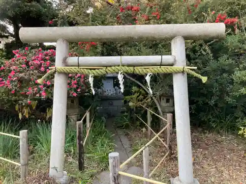 常栄寺の鳥居