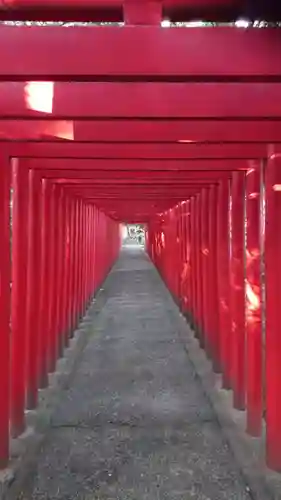 伊冨利部神社の鳥居