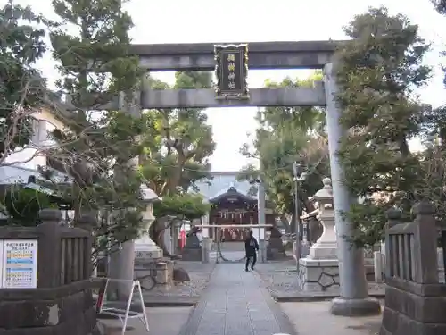 橘樹神社の鳥居