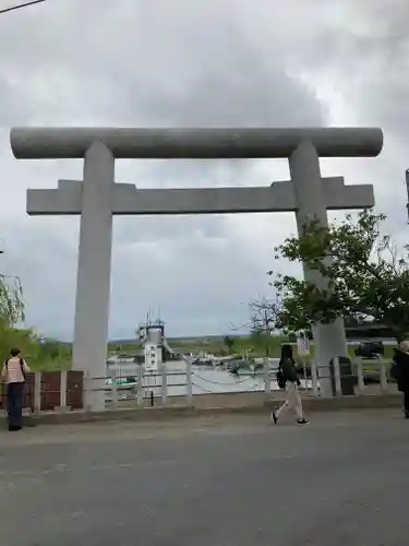 息栖神社の鳥居