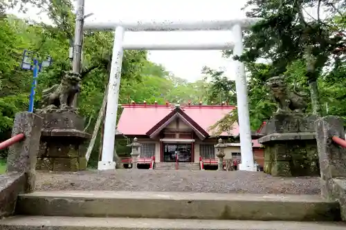 厚岸神社の鳥居