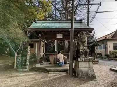都波岐奈加等神社の手水舎