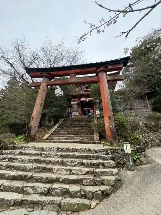 吉野水分神社(吉野町)の鳥居