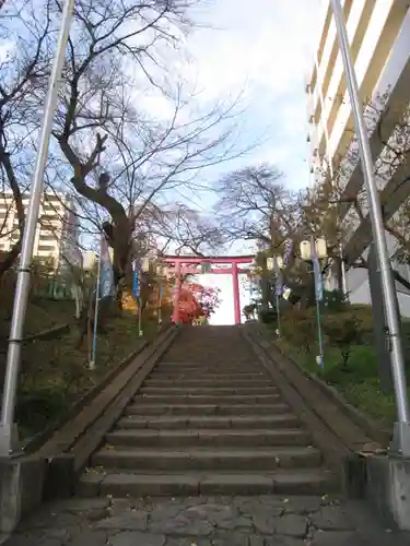 榴岡天満宮の鳥居