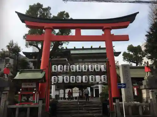 京濱伏見稲荷神社の鳥居