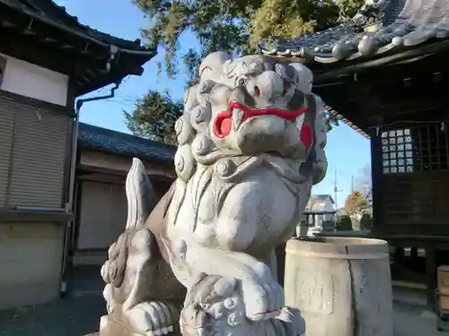 血方神社の狛犬