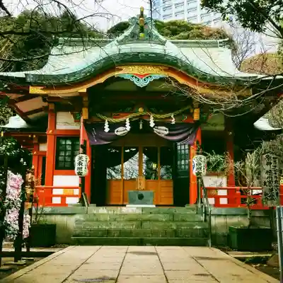 芝東照宮の本殿・本堂
