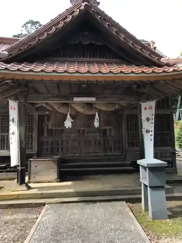 朝山神社の本殿