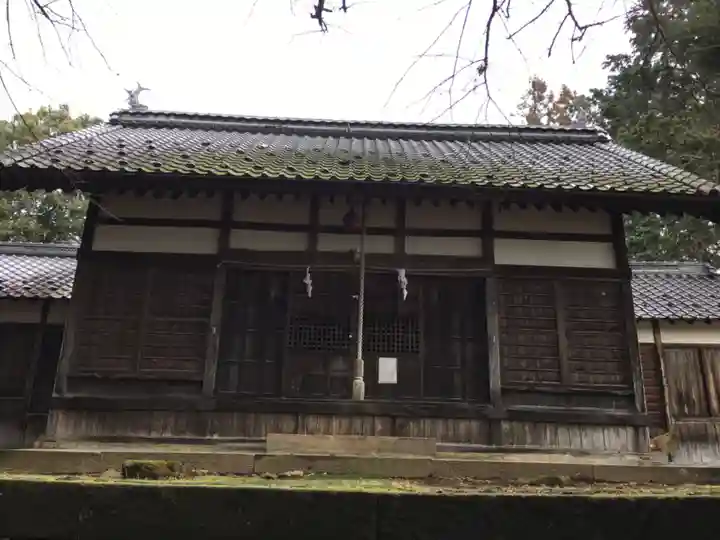 高杜神社(中社)の本殿・本堂