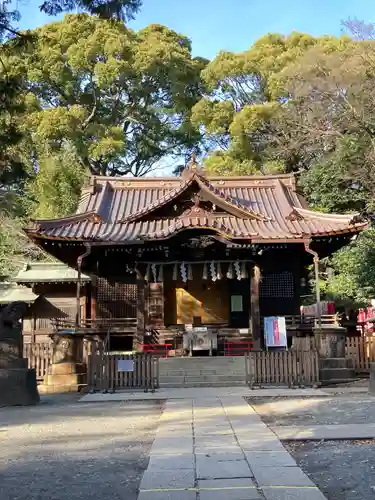 代々木八幡宮の本殿・本堂