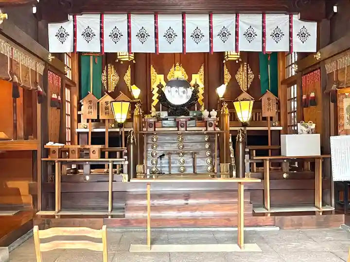 兵庫縣姫路護國神社の本殿・本堂