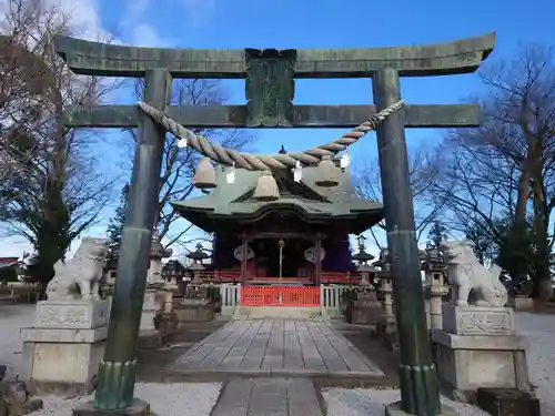 東石清水八幡神社の鳥居