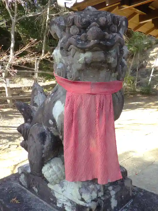 走田神社の狛犬