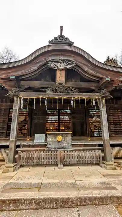 畑子安神社の本殿・本堂