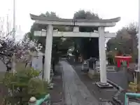 町田天満宮の鳥居