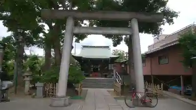 小村井 香取神社の鳥居