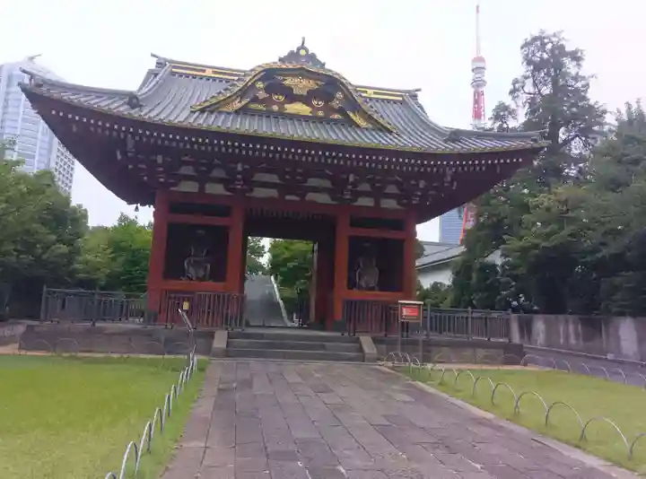 増上寺の山門・神門