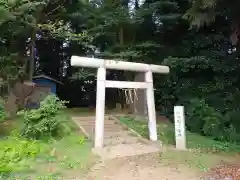 八坂神社/富士浅間神社の鳥居