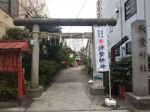 秋葉神社の鳥居