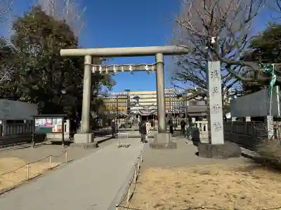 浅草神社の鳥居