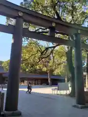 明治神宮の鳥居