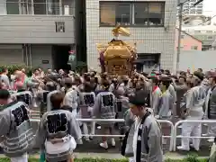 鳥越神社のお祭り