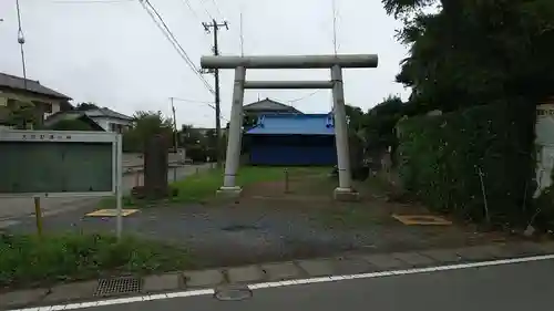 神明宮の鳥居