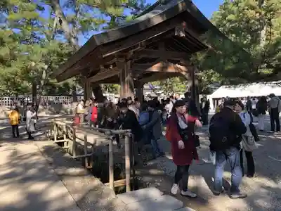 出雲大社の手水舎