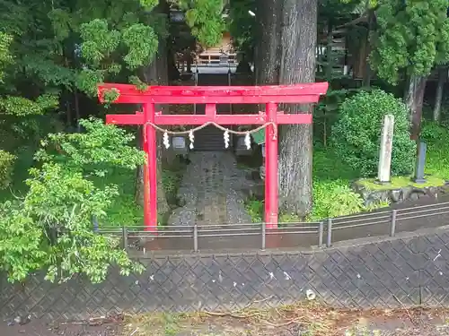 須山浅間神社の鳥居