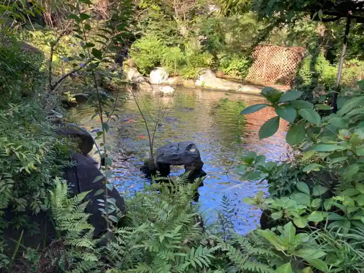 愛宕神社の庭園