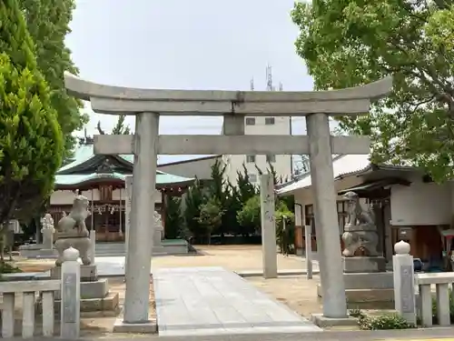 恵美須神社の鳥居