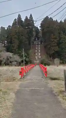 坪沼八幡神社の周辺