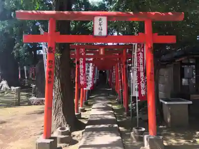 武芳稲荷神社の鳥居