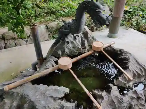 金生山 明星輪寺の手水舎