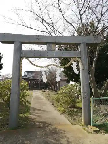 鹿島香取神社の鳥居